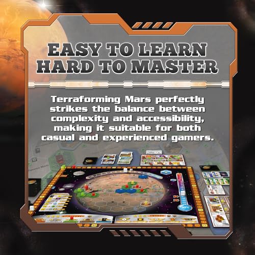 Stronghold Games Terraforming Mars corporation cards showing starting strengths