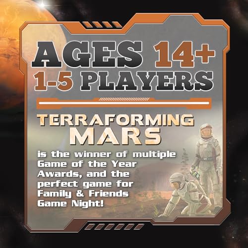 Stronghold Games Terraforming Mars map board for global parameter tracking