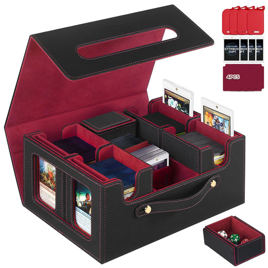 STTRBOX MTG trading card storage box organizes commander decks