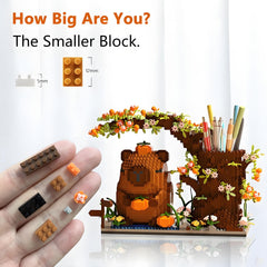 Capybara decor in a living space adding whimsy to the desk