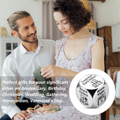 STUNFASSOO cute dice with box ideal for new couples