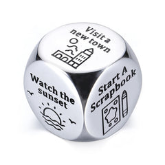 STUNFASSOO date night dice sparks spontaneous couple ideas for evenings together.