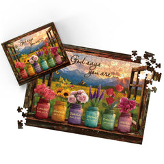 STYISHANG Wishful Window includes a 1:1 puzzle poster for reference and faster sorting.
