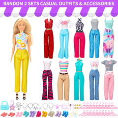 Style Shine swimsuits for sunny doll pretend-play adventures.
