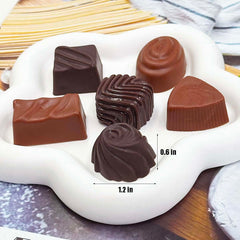 Suartus simulation chocolate resin models for craft embellishments
