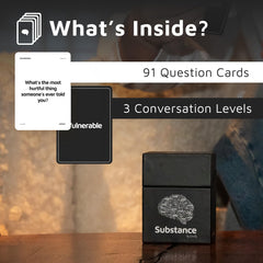 Substance Card Game level mindfuck cards spark curiosity and honest self-reflection.