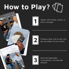 Substance Card Game on-table setup shows diverse players sharing questions.