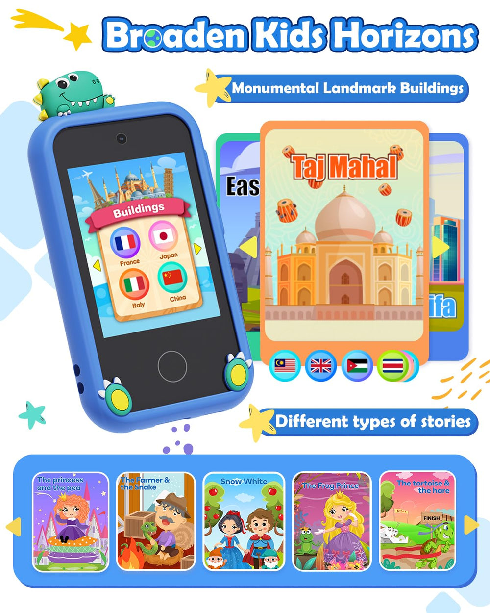 14 puzzle games and ABC learning support early thinking and recognition