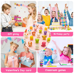Sufuplay classroom party favors provide candy-free celebration ideas.