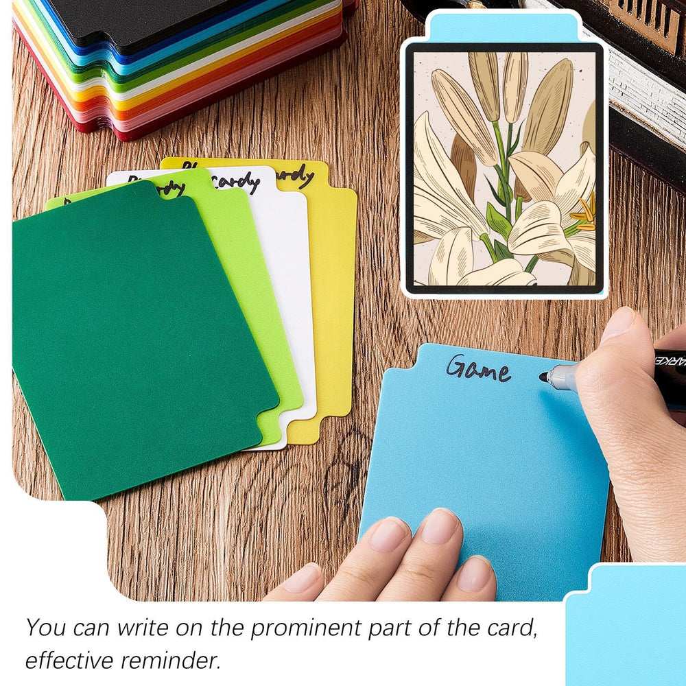 Suilung 50 piece pack for extensive card organization