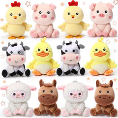 Suilung chicken plush toy adds cute decor with soft texture for playful display.
