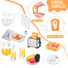 Suilung egg basket miniature detail elevates dollhouse breakfast setups.