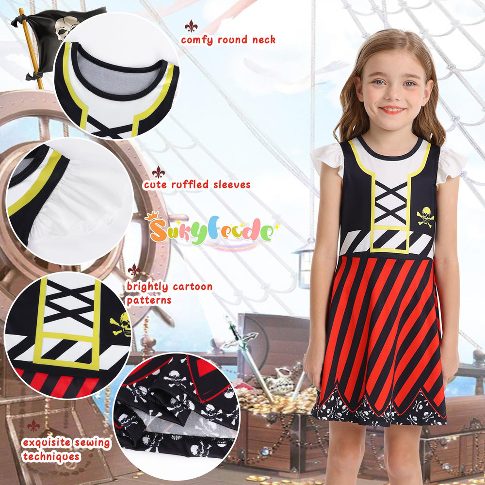 Sukyfecde Buccaneer dress ankle length silhouette for a refined look.
