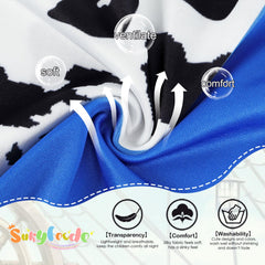 Sukyfecde cowgirl dress for pretend play, perfect for parties