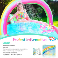 SULIFEEL Inflatable pump included speeds up setup and packing.