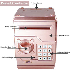 Suliper piggy bank coin slot top for convenient manual saving by children.
