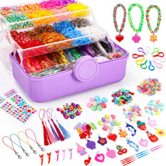 SUMAJU 18500+ Bracelet Kit rainbow bands for creative jewelry making