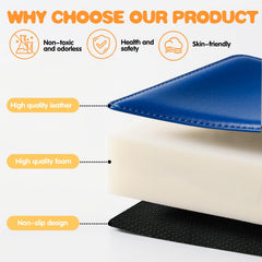 Close-up of high-density foam showing soft cushioning and durability.