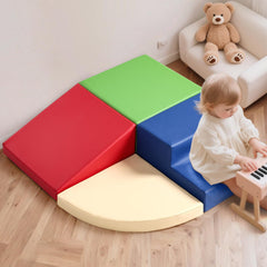 Compact 4-piece set suitable for indoor rooms and outdoor patios.