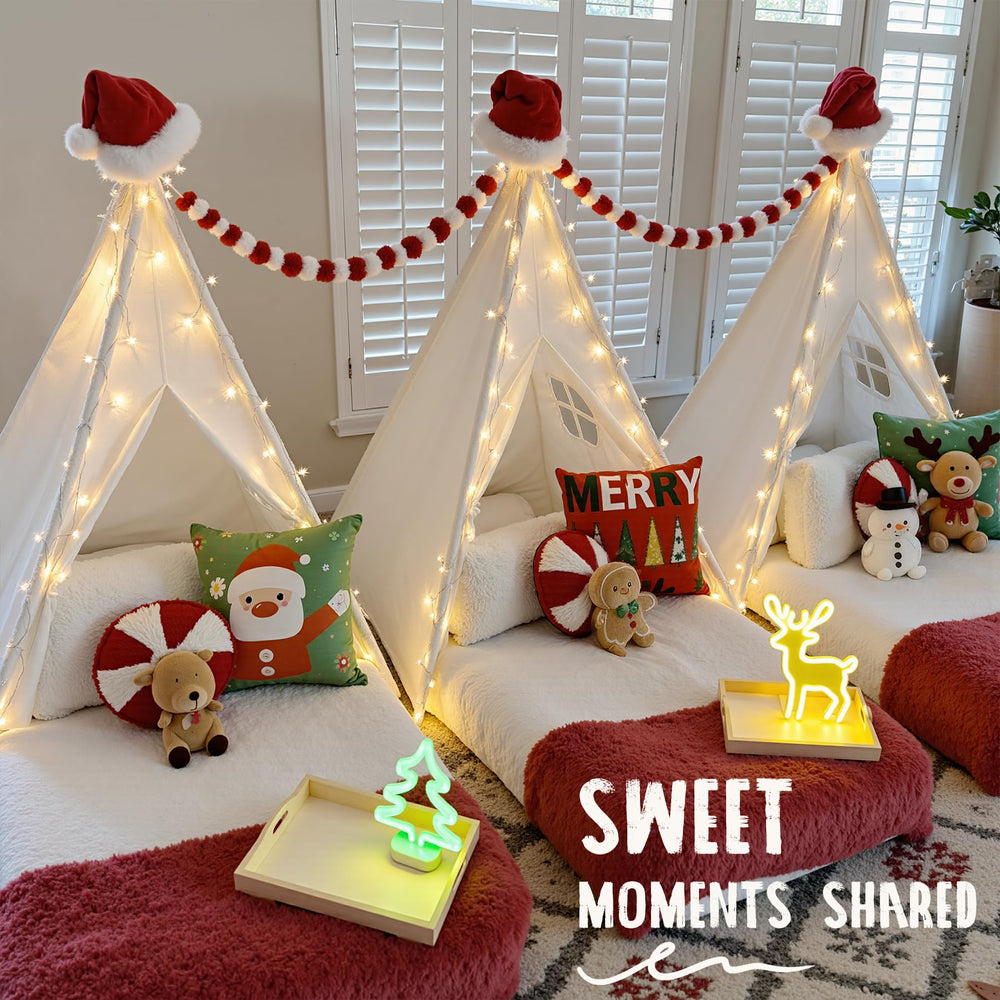 Sumbababy Teepee Tent inner pocket for dolls and small items storage