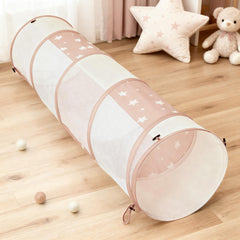 Sumbababy tunnel toy durable fabric design complements home decor.
