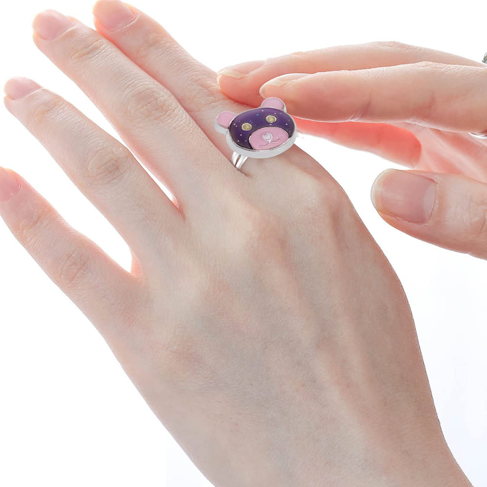 SUMERSHA mood ring butterfly design reveals changing colors for giftable keepsakes.