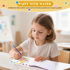 SUMERX watercolor brush set for kids, perfect for mess-free water painting.