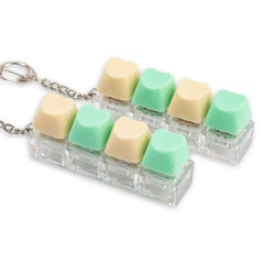 Sumgsn heart-shaped keyboard fidget 2-pack, front view for quick stress relief.