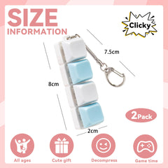 Sumgsn ergonomic keyboard clicker close-up for comfortable grip and focus.