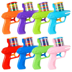Sumind 8 Pcs foam disc shooter front view for outdoor family play