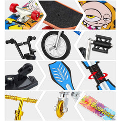 Sumind blue finger bike shows vibrant color and smooth motion for display and play.