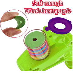 Sumind foam-disc launcher held in hand for portable fun.