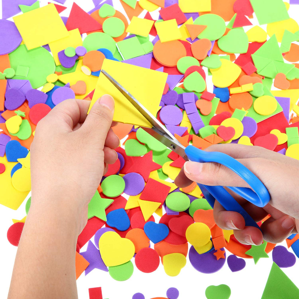 Sumind heart foam stickers bring playful decoration to crafts and gifts.