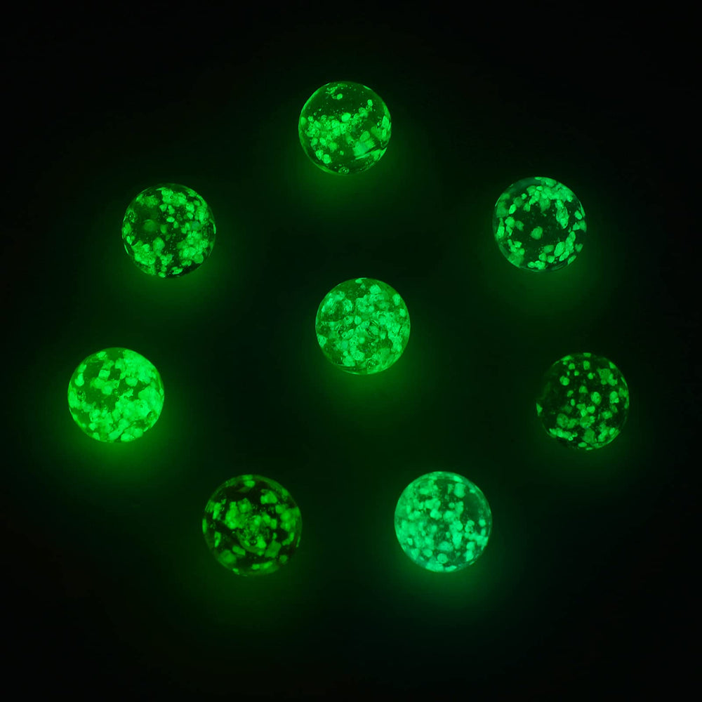 Sumind glow marbles night glow demonstrates luminous effect for imaginative play.
