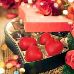 Sumind red heart stress ball party prize, great for games and DIY crafts.