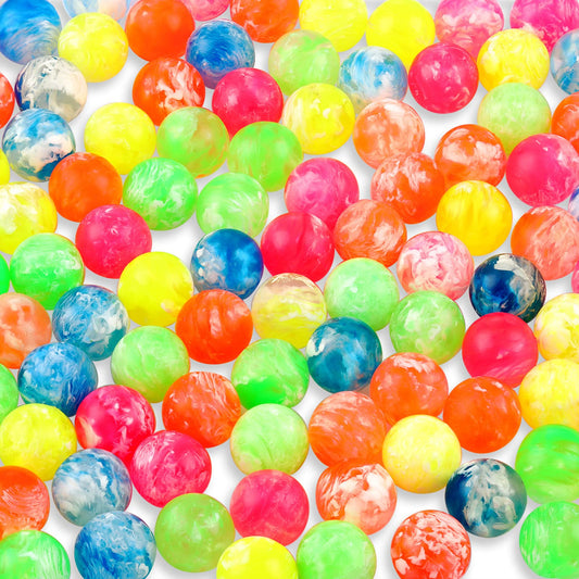 Sumind neon swirl bounce ball for party favors and playtime.
