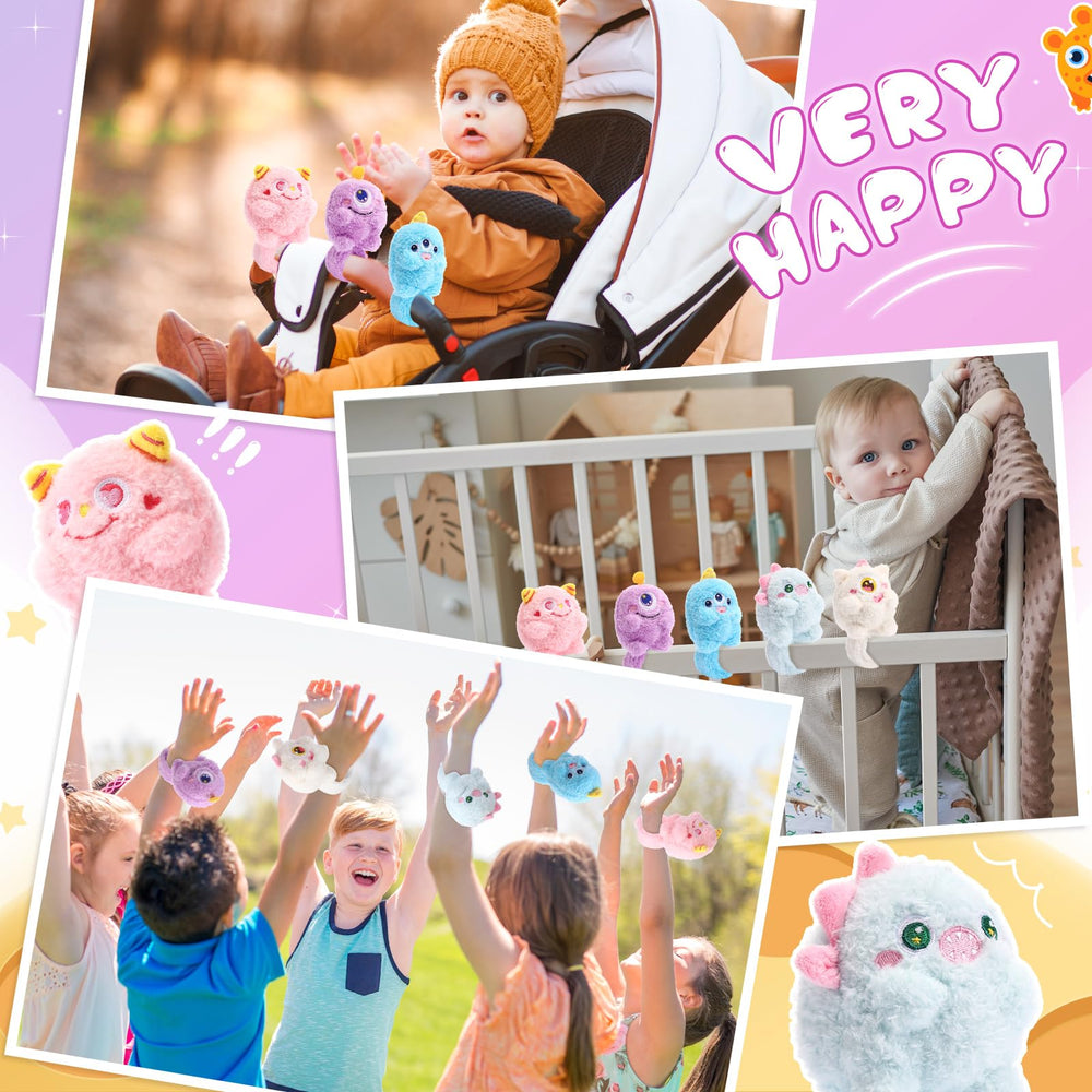 Sumind monster slap bracelets make ideal holiday gifts and party accents.