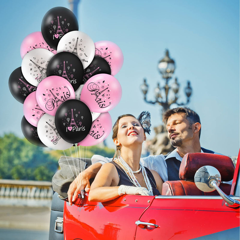 Sumind Paris balloons suit Valentine’s Day and weddings with festive Paris flair.
