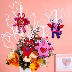 Sumind Valentines Day Craft Kit ornaments for window displays and seasonal decor