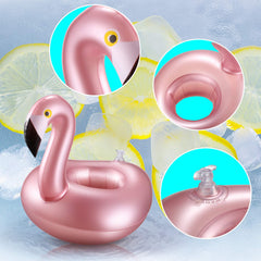 Sumind flamingo cup holder perfect for beach weddings and birthdays.