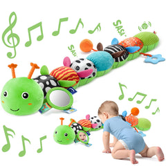 Sumobaby Caterpillar musical toy face enhances hearing and engagement during playtime