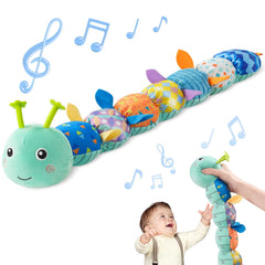 Sumobaby Caterpillar head with music box for soothing, interactive play.