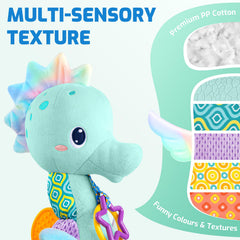 Sumobaby Seahorse back textures and colors to spark visual focus