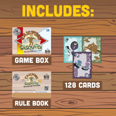 Sun Company Sasquatch card highlights the wild Sasquatch with playful twists.
