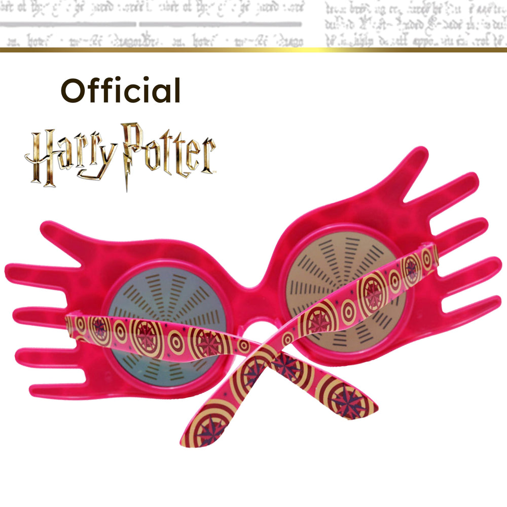 Sun-Staches Luna Lovegood Spectrespecs Halloween costume look with Ravenclaw flair.