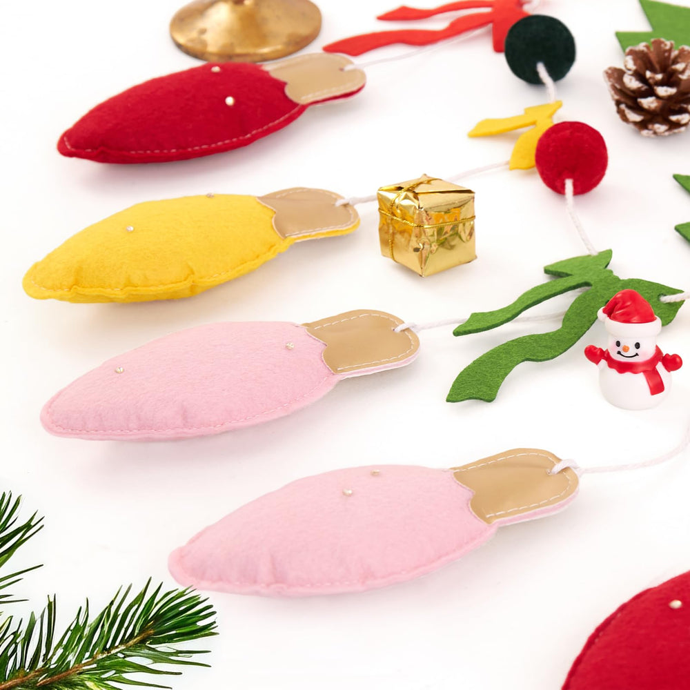 SUNBEAUTY indoor outdoor-friendly garland ready for easy placement