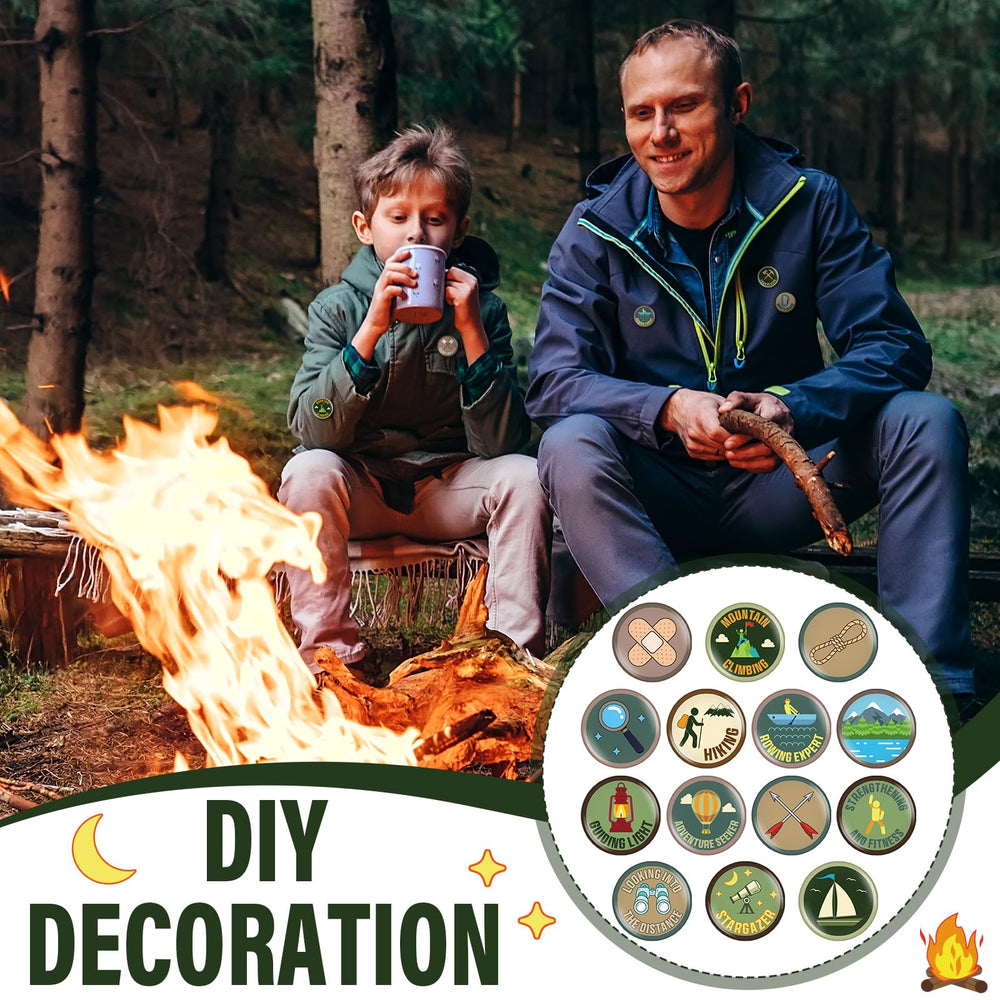 Suncalla retro color design pins for outdoor kits and costumes