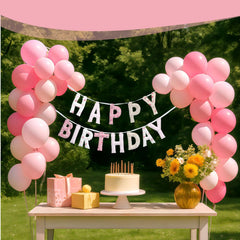 Suncalla reusable birthday garland for future party use