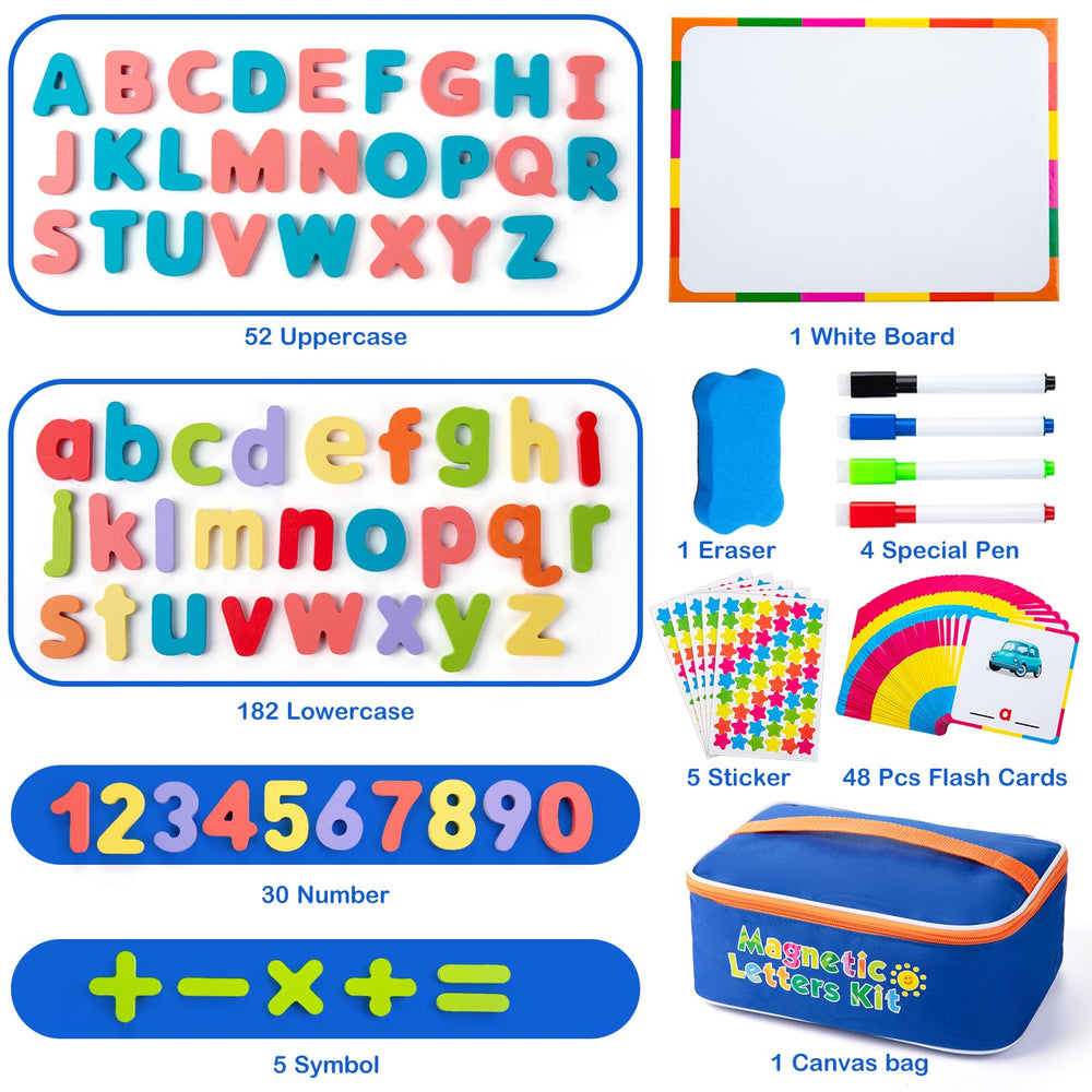Sundaymot wooden lowercase letters for hands-on literacy learning.