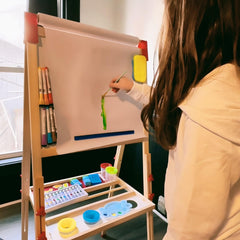 SUNFATT Kids Easel Accessory Set paint brushes for varied brushwork and textures